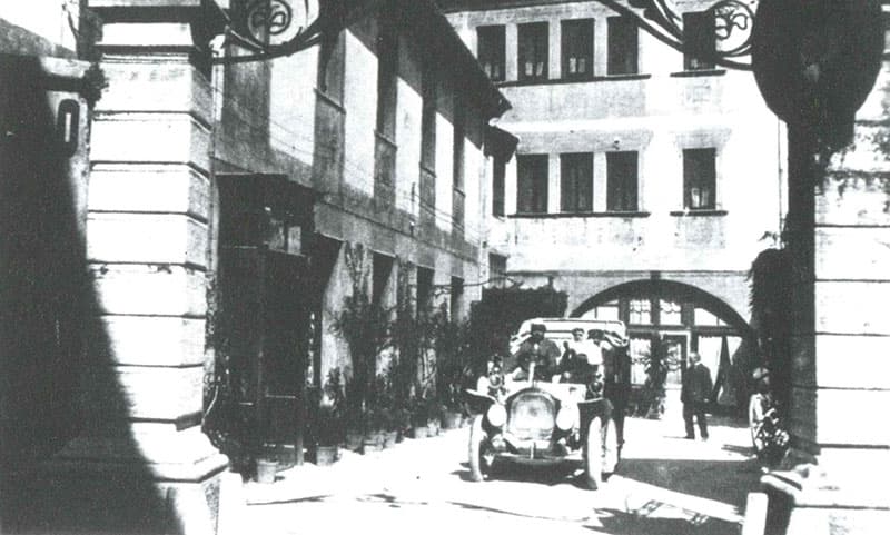 Ingresso Abergo Cappello e Cadore