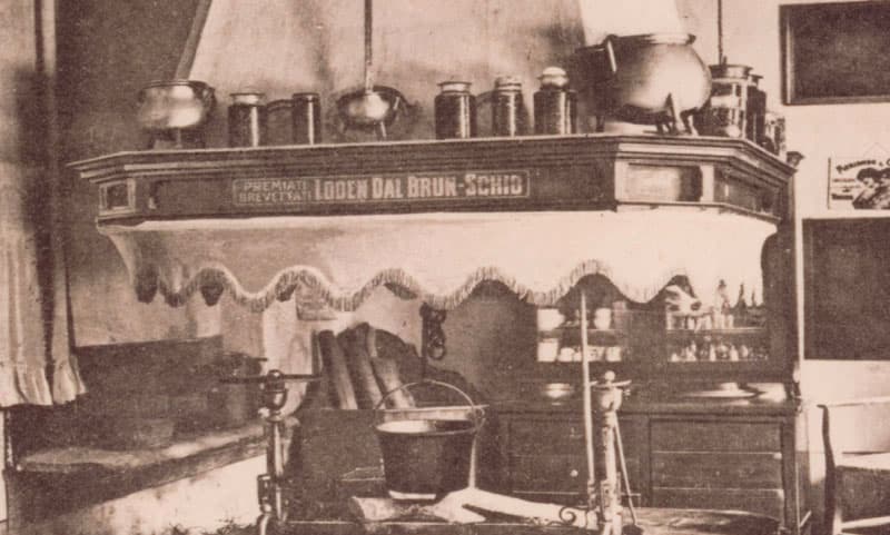 Cartolina del vecchio fogher