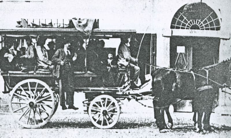 Ospiti in carrozza fine 800