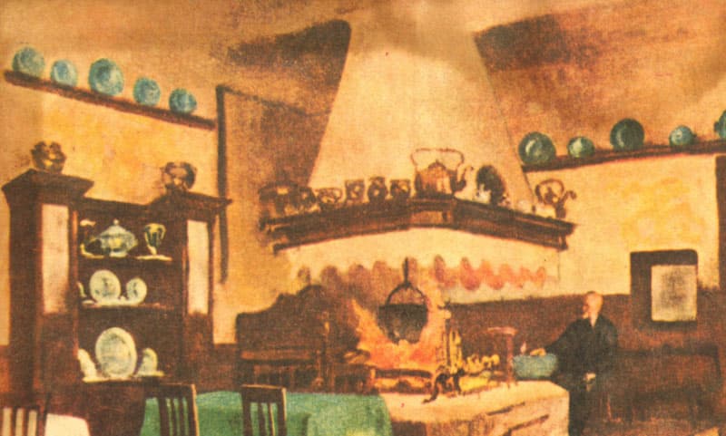 Cartolina del vecchio fogher
